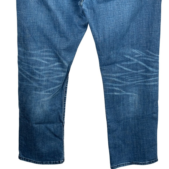 Lucky Brand Mens 36x30 363 Straight Leg Jeans Medium Wash Denim - Picture 7 of 16